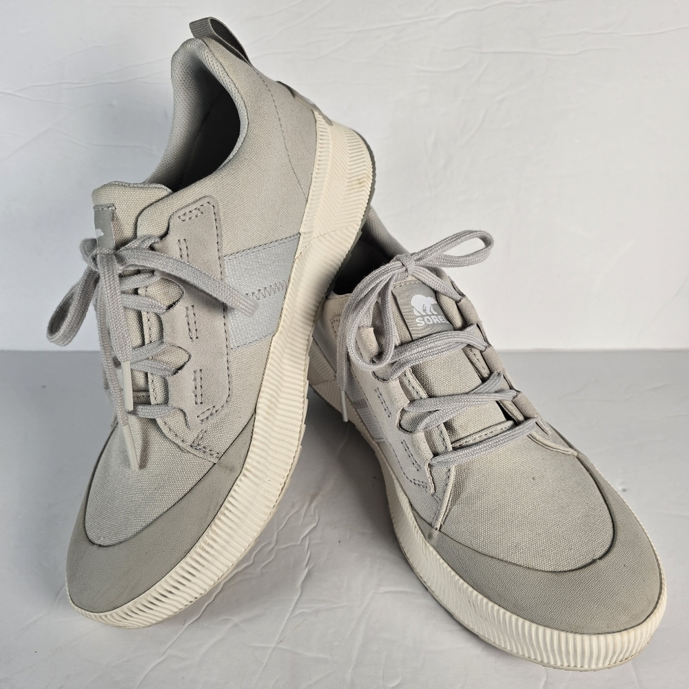 Sorel Women's Out N About Il Low Canvas sneakers in Moonstone Size 10